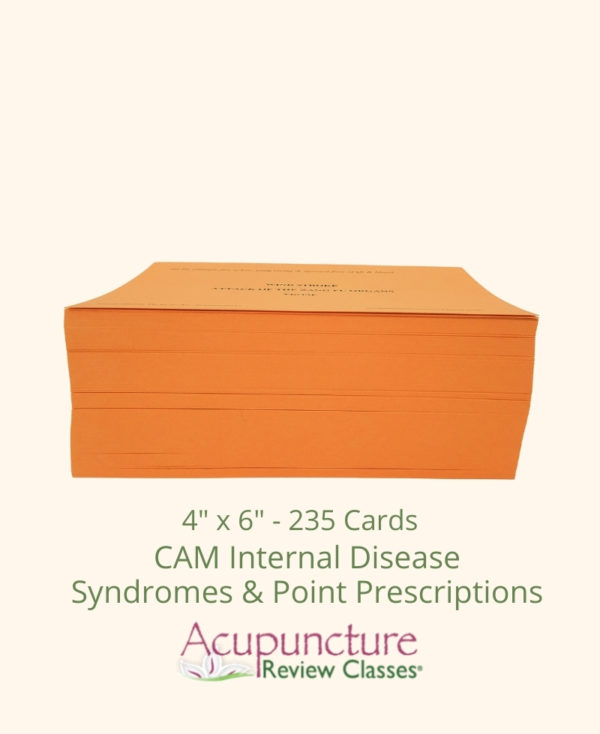 CAM Internal Disease Syndromes Flashcards