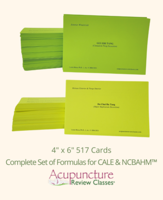 Complete Formulas for CALE & NCBAHM™ Flashcards
