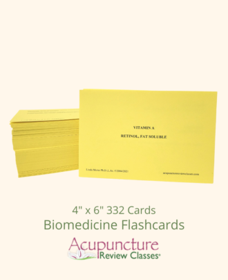 biomedicine flashcards acupuncture review