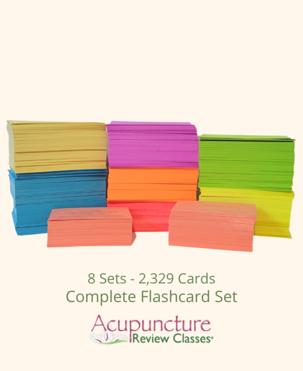 tcm review flashcards acupuncture study
